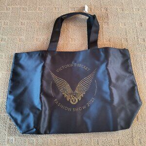 Victoria Secret Black Fashion Show Tote Bag-New with Tags